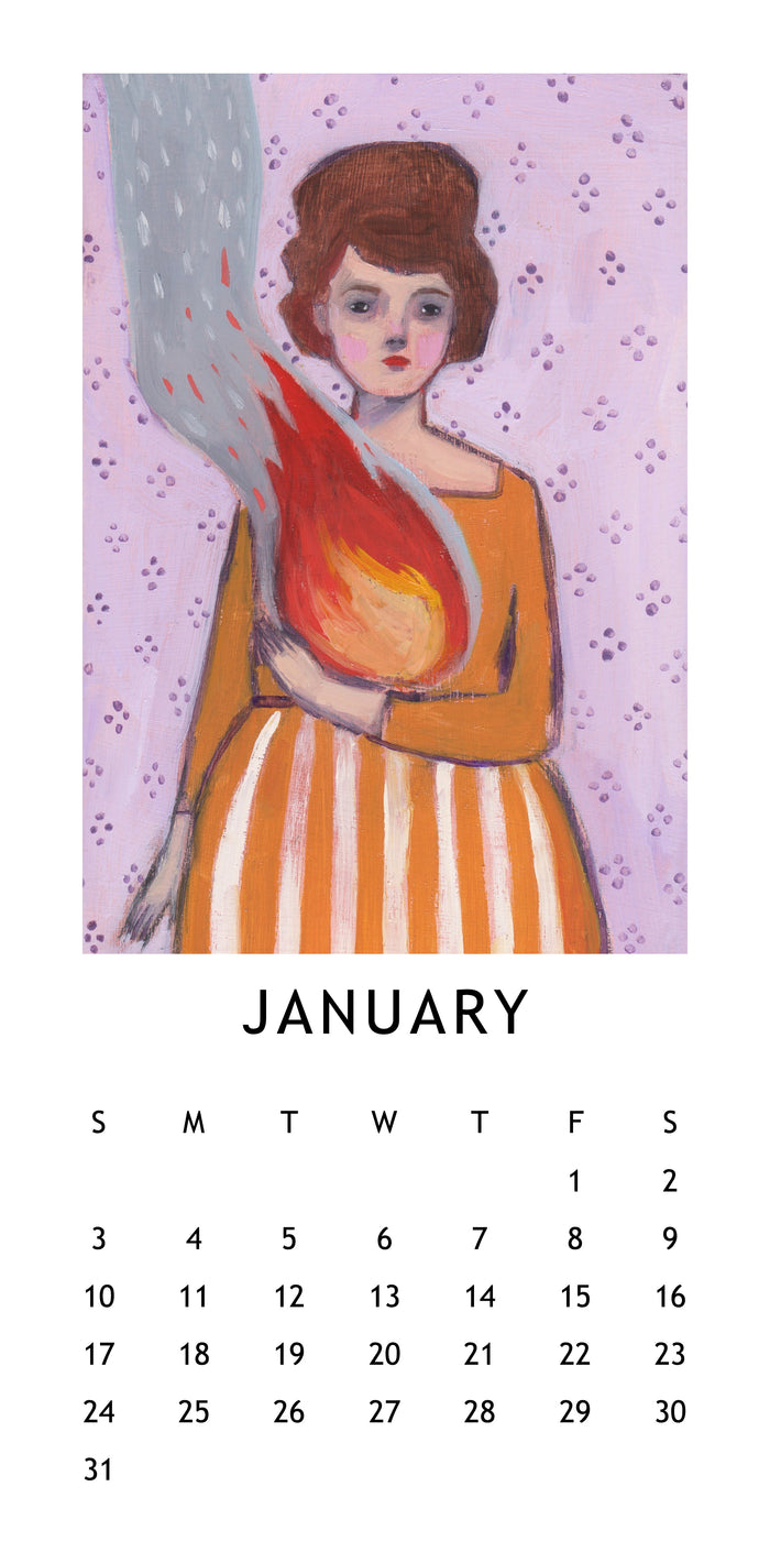 2021 tiny portrait wall calendar