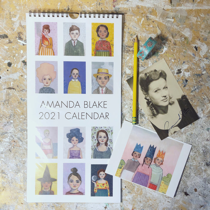 2021 tiny portrait wall calendar