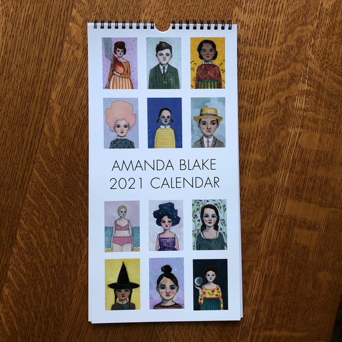 2021 tiny portrait wall calendar
