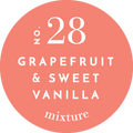 2oz Mixture Candle - Grapefruit & Sweet Vanilla