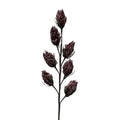 30" Thistle Pod Spray Plum