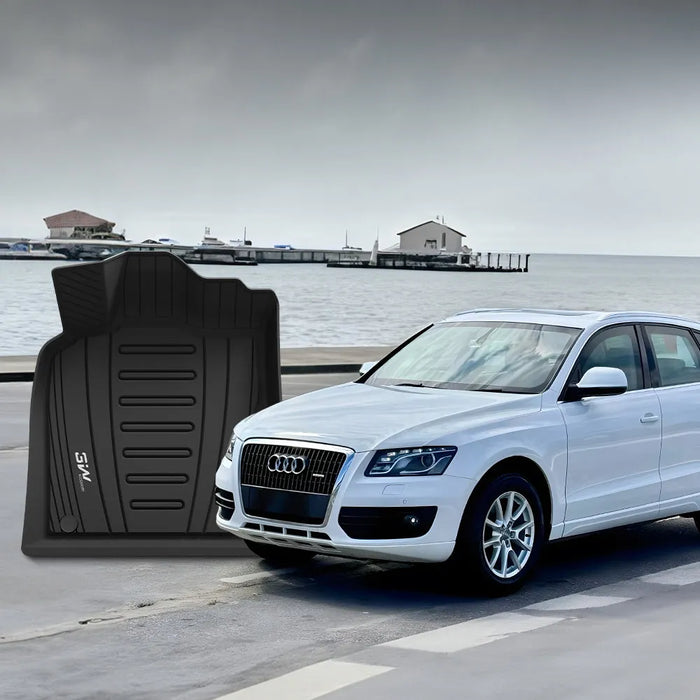3W Audi Q5 2009-2017 Custom Floor Mats TPE Material & All-Weather Protection Vehicles & Parts 3Wliners