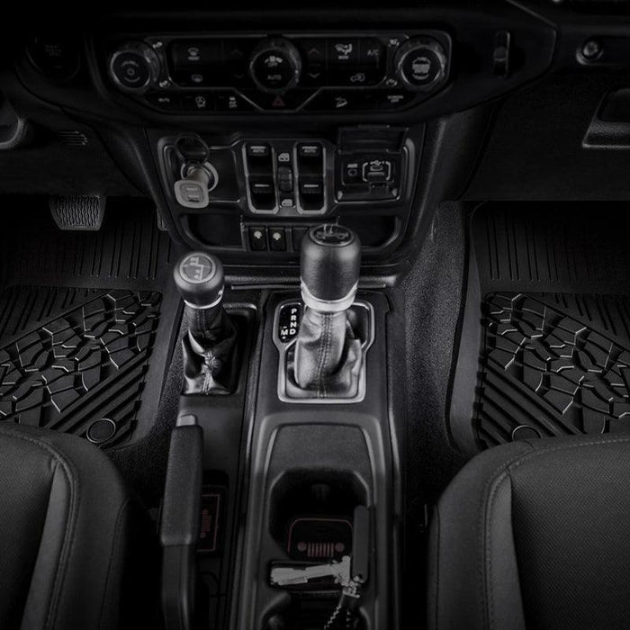 3W Jeep Wrangler JLU Custom Floor Mats or Trunk Mat 2018-2024 Unlimited 4-Door TPE Material & All-Weather Protection Vehicles & Parts 3Wliners