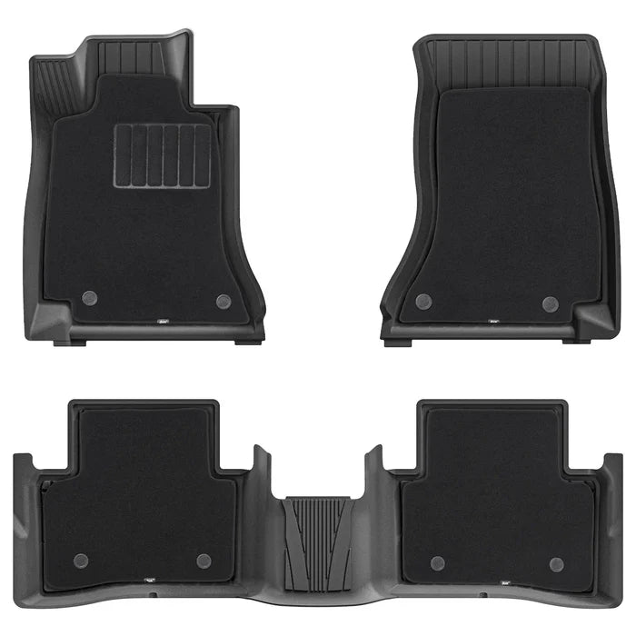 3W Mercedes-Benz C-Class 2015-2021 (for Sedan Only, Not Fit Convertible) Custom Floor Mats Thorex™ All-Weather Protection - 3Wliners