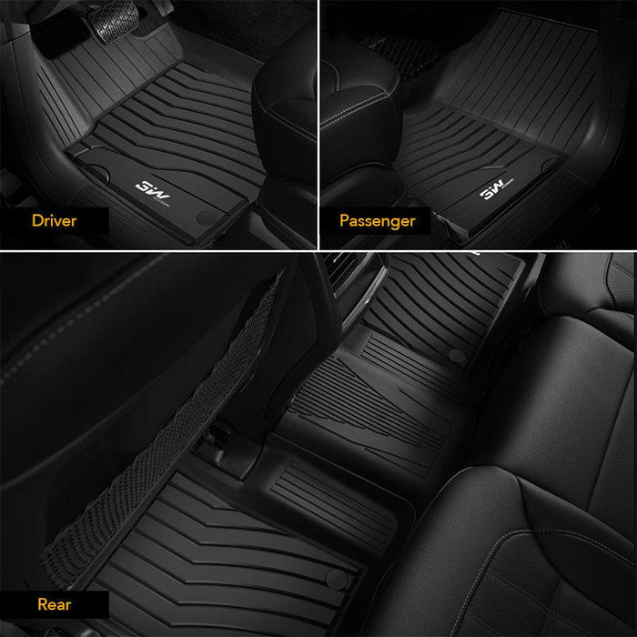 3W Mercedes-Benz GLE 2020-2025 (Not Fit Coupe) Custom Floor Mats / Trunk Mat TPE Material & All-Weather Protection Vehicles & Parts 3Wliners