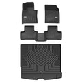 3W Volvo XC60 2018-2025 (Not for Hybrid) T5 T6 Momentum Custom Floor Mats TPE Material & All-Weather Protection Vehicles & Parts 3Wliners 2018-2025 XC60 2018-2025 1st&2nd Row + Trunk Mat