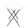 4 Seater - Trestle Cafe Table Round
