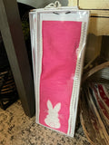 54" Bunny Wired Wreath Sash
