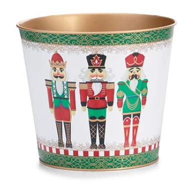 6" Nutcracker Planters