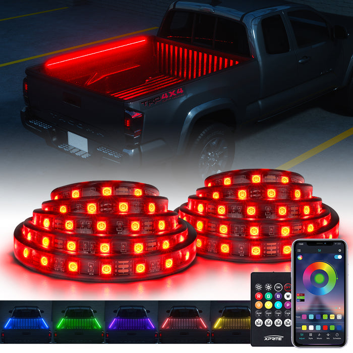 60" RGB Truck Bed Strip Lights | Spire 2 Series