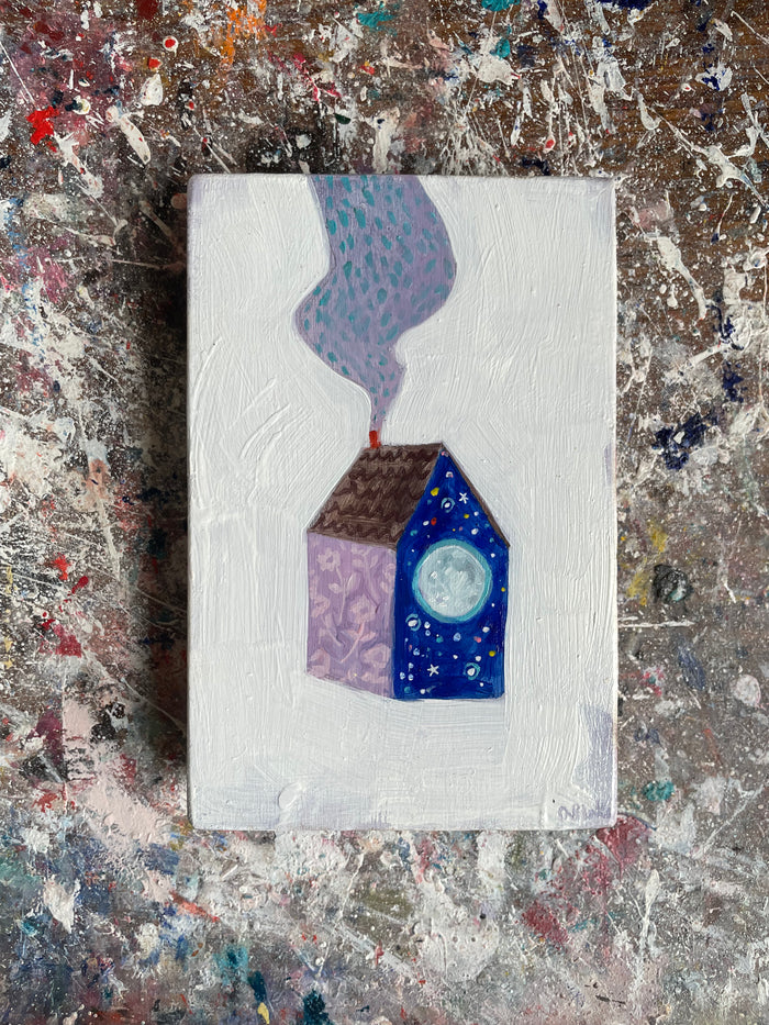 A home made of moonlight and peace