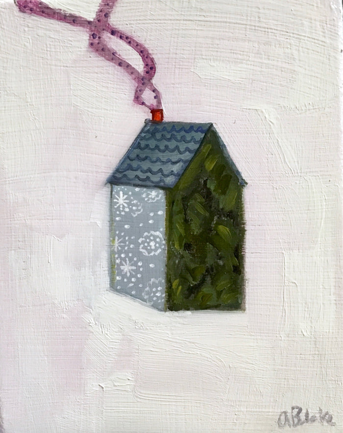A home made of forests and snowfall