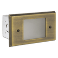ABBA Lighting STB11 Brass Step Light - Ready Wholesale Electric Supply and Lighting