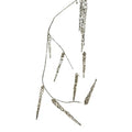 Acrylic Glitter Icicle Garland - Champagne