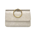 Aria Ring Bag - Metallic Silver