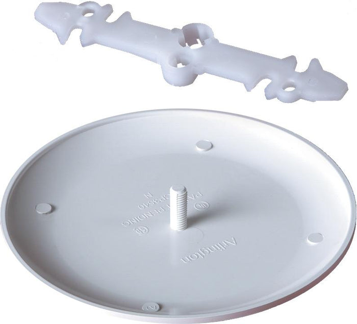 Arlington CP3540 Round Ceiling Box Cover (Box of 12) - Ready Wholesale Electric Supply and Lighting