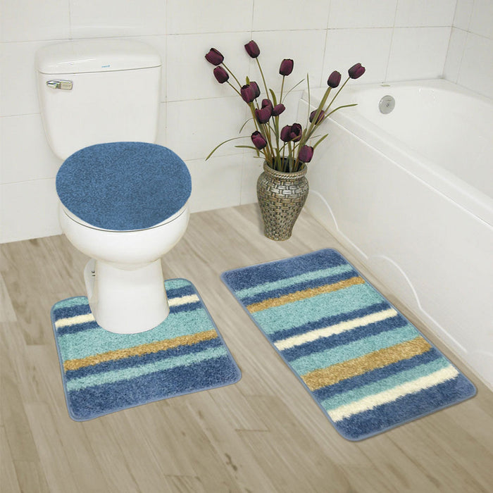 Bathroom mat - Small Set - 3 Pc Set