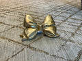Bow Taper Candle Holder 5" Resin