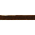 Brown Raw Edge Ribbon