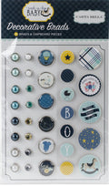 Carta Bella Rock-A-Bye Baby Decorative Brads - SCRAPBOOKFARE