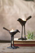 Cast Iron Bird Tea Light Holders