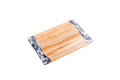 Cheeseboard-Navy, White & Metallic-Rect
