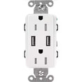 Claro 15 Amp USB Duplex Outlet - Ready Wholesale Electric Supply and Lighting