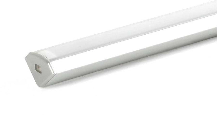 Core Lighting ALU-CN39-BK - 39" SURFACE MOUNT 45º PROFILE LED TAPE CHANNEL - Black - Ready Wholesale Electric Supply and Lighting