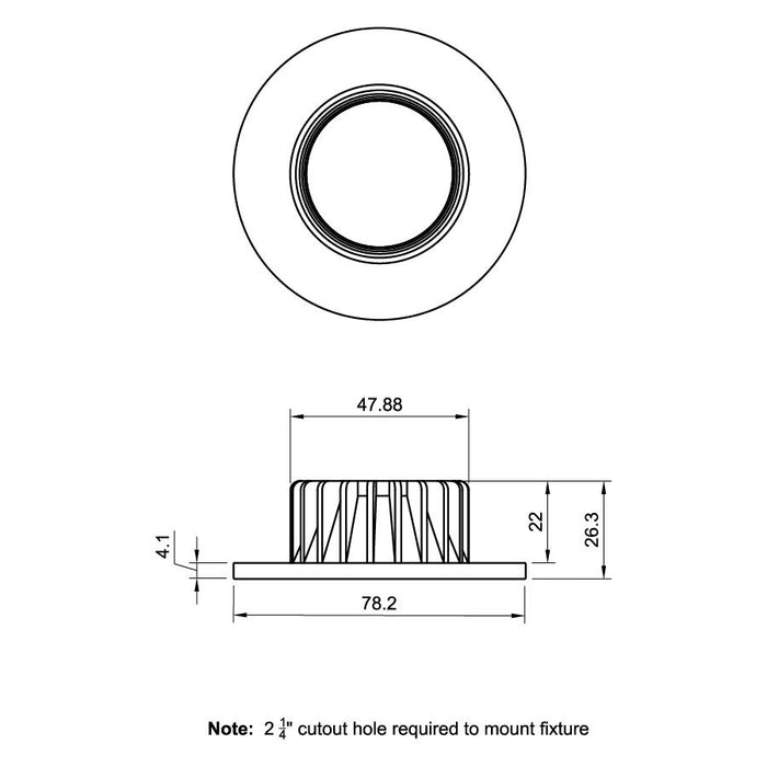 Core Lighting DLC-350 SERIES RECESSED DOWNLIGHT W/ INTERCHANGEABLE TRIMS - Ready Wholesale Electric Supply and Lighting