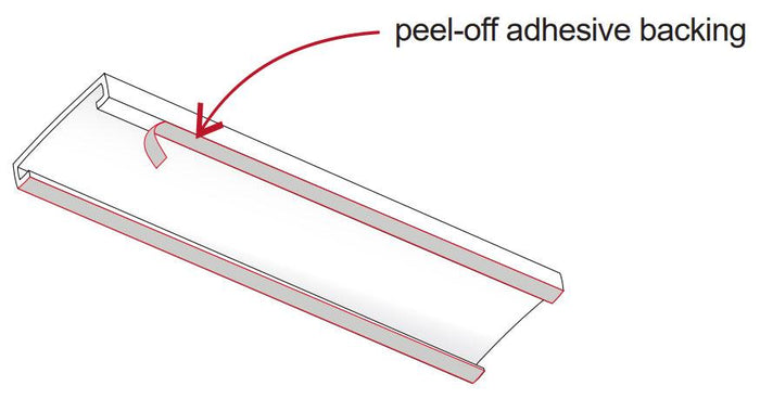 Core Lighting LSA-PC10-FR48 - 48 LED Strip Cover - Ready Wholesale Electric Supply and Lighting