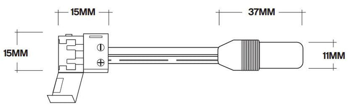 Core Lighting LSM-DC6-S10 - 6 DC Plugin Adapter - Ready Wholesale Electric Supply and Lighting