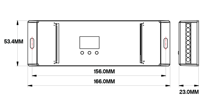 Core Lighting RGB DMX-4C-RJ45 4 CHANNEL RGB / RGB+W DMX DECODER - Ready Wholesale Electric Supply and Lighting