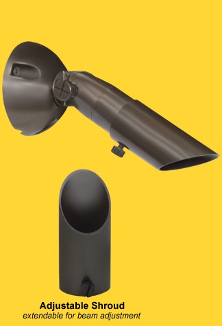 Corona Lighting CL-130B Brass Mini Bullet - Ready Wholesale Electric Supply and Lighting