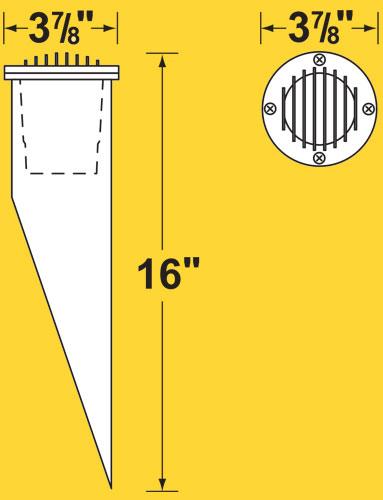 Corona Lighting CL-203 Brass Well Light - Ready Wholesale Electric Supply and Lighting