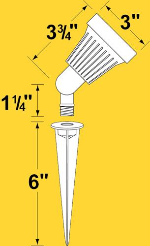 Corona Lighting CL-500 Directional Lights, Aluminum Mini Bullet - Ready Wholesale Electric Supply and Lighting