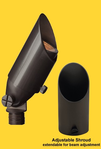 Corona Lighting CL-531B Directional Lights, Brass Bullet - Ready Wholesale Electric Supply and Lighting