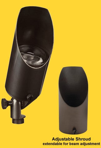 Corona Lighting CL-532B Directional Light, Brass Bullet - Ready Wholesale Electric Supply and Lighting