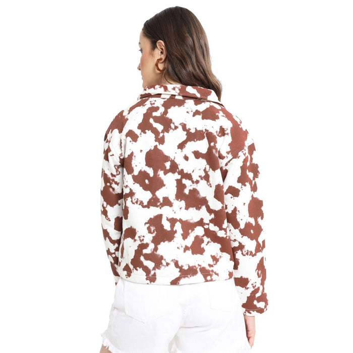 COWHIDE FLEECE HOODIE
