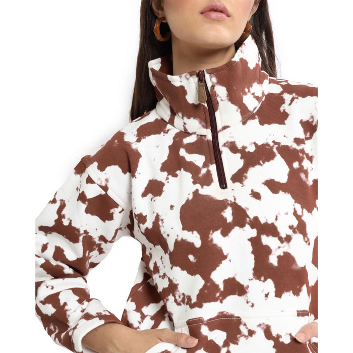 COWHIDE FLEECE HOODIE