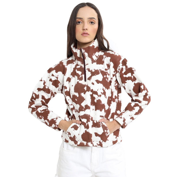 COWHIDE FLEECE HOODIE
