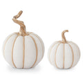 Cream with Gold Indian Corn Pumpkins