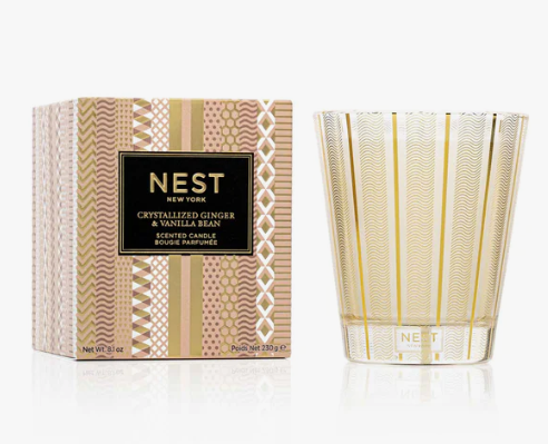 Crystallized Ginger & Vanilla Bean Classic Candle