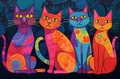 Curious Kitties