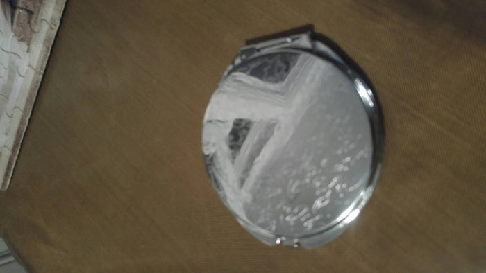 Custom compact mirror - Altered Goods