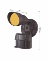 Cyber Tech Lighting LF10MH1 10W Single Head LED 180 Degree Motion Sensor Security Light 5000K - Ready Wholesale Electric Supply and Lighting
