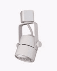 Cyber Tech Lighting TL7TH/WH 9W LED Dimmable Round Track Head White Finish Adj. 3CCT 3000K, 4000K, 5000K - Ready Wholesale Electric Supply and Lighting