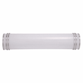 Cyber Tech Lighting V24SAT/NS-LED 24" 25W LED Saturn Wall Vanity Fixture nickel Satin 3000K, 3500K, & 4000K - Ready Wholesale Electric Supply and Lighting
