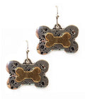 Dog Bone Earrings
