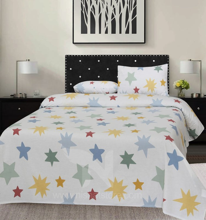 Double Bed Sheet Design NC-C 3817 - Nishat Creative Store