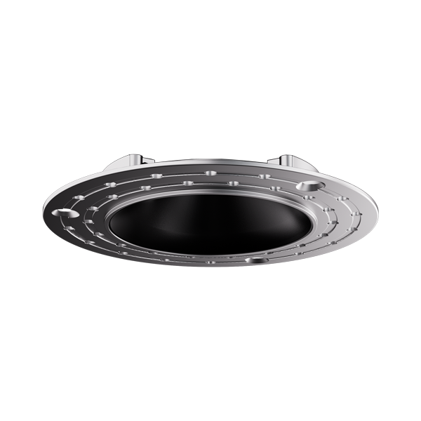 ELCO E1AK61WFSDW 1″ Round Architectural Oak™ Trimless Downlight 50° Sunset - All White - Ready Wholesale Electric Supply and Lighting